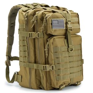 QT QY 30/50L MAN Taktiska ryggsäckar Militära resande väskor Armé utomhus 3P Assault Pack EDC Molle Pack för vandringsjaktväska 240115