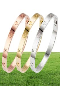 Necklace Love Screw Bracelet Designer Bracelets Luxury Jewelry Women Bangle Classic 50 Titanium Steel Alloy GoldPlated Craft Col1813142