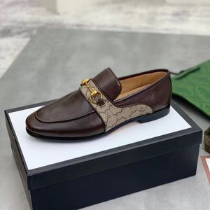 Luxuoso designer homens vestido sapatos de couro genuíno preto marrom mocassins negócios artesanal sapato g festa formal escritório casamento homens mocassins sapatos 1.9 14