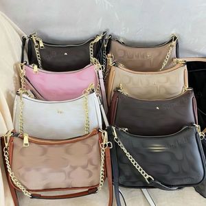 10a Teri axelväska Tygväskor Designers Women Luxury Crossbody Bag Hobo Baguette Bag Chain Handväskor Lady Clutch Travel mode plånböcker underarmsäckar med låda