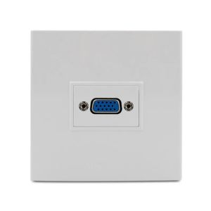 Partihandel VGA -ansiktsplattor Väggplattan Terminal Block Socket Panel 86mm x 86mm BJ BJ