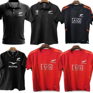 23 24 Tutte le maglie Super Rugby #Black New Jersey Zealand Fashion Sevens 22 23 24 Maglia da rugby Maglia POLO Maillot Camiseta Maglia Top