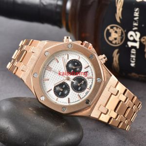 LAG A P FAMOME MENS ALL DIALS FRÅGA CLASSIC DESIGNER HANDBREKTER Luxury Fashion Crystal Diamond Men Watches Large Dial Man Quartz Clock Stop Watch