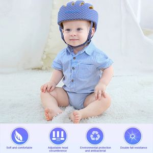 Bezpieczeństwo kasku dla niemowląt przez 660 miesięcy 360 ochrony ochrony głowy Infantil Ucz się czołgać się bawełniany maluch artefaktów 240116