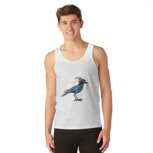 Mens Tank Tops Fancy Crow Top Clothes For Men Summer Clothing Gym