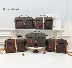 New Fanghua Western Style Portable Messenger Bag Texture Contrast Color Fashion Korean Style Texture Messenger Bags