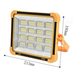 Lampada da tenda solare a LED ricaricabile a luce solare super luminosa con magnete Faretto solare portatile multifunzione per campeggio itinerante all'aperto