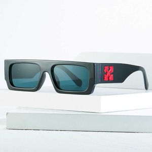 Ny liten låda snöflinga dekorativa solglasögon för mäns personlighetstrend kvinnors strandglasögon