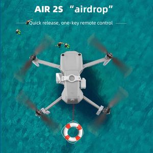 Accessories Thrower for Dji Mavic Air 2/air 2s Airdrop Air Drop System Drone Fishing Bait Ring Gift Deliver Life Rescue Remote Throw