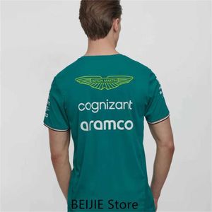 Aston Martin 2023 F1 Team T-Shirts Spanischer Rennfahrer Fernando Alonso 14 und Stroll 18 Heißer Verkauf 3D Kinder T-Shirts J4BN