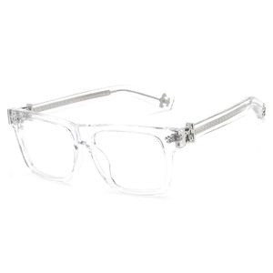2024 Luksusowe projektant okularów przeciwsłonecznych dla kobiet Chromy okulary Ramy męskie Mens Mass Modna moda Czarna Czarna Pełna zwykłe serce okulę okulary okulary fnpn