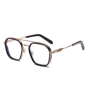 2024 Luxury Designer CH Sunglasses for Men Women Chromes Glasses Frames New Male Polygonal Plate Titanium Flat Myopia Female Heart Eyeglass Frame Man Eyewear N7E7