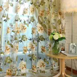 Curtain 3D Treatments Panel Draperies Window Curtains Beige Purple Tulle For Luxury Sheer For Kitchen Living Room The Bedroomvaiduryd