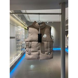 Designer Canada Gilet Tasca d'oca Giacche Uomo Capispalla Piumino Cappotto Casual Cerniera Distintivi Girocollo Inverno Abiti senza maniche Colore multiplo Alta qualità 2GH1