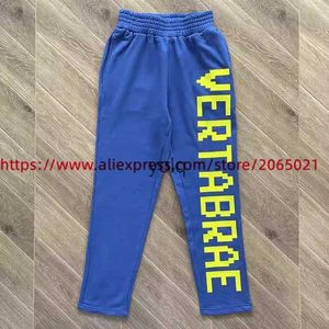 Europe and America Brand Vertabrae Men's Pants Designer Pantssplash Ink Graffiti Apricot Vertabrae Pants Men Women Jogger Sweatpants Best Quality Trousers 500