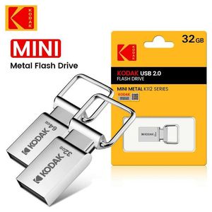 USB Flash Drives Kodak USB Flash Drive K112 64GB Mini Pendrive Metal U-disk for smartphone PC desktop laptop macbook