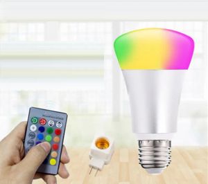 مصباح LED جديد Amazon Alexa Google Voice Smart Light Pulb متوافق مع Audio Smart Light LL