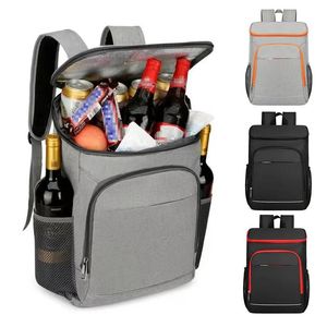 Taschen Thermo-Rucksack, wasserdicht, verdickt, Kühltasche, 20 l, groß, isoliert, lebensmittelecht, für Familie, Schule, Picknick, Kühlschrank, isolierte Tasche