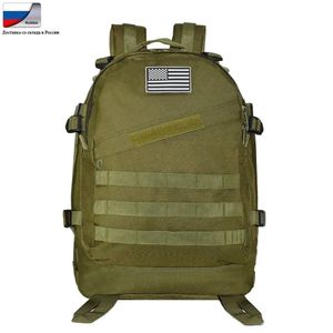 55L 3D Outdoor Sport Military Backpack Tactical Backpacks Climbing Backpack Camping Hiking Trekking Rucksack Travel Military Bag 240115