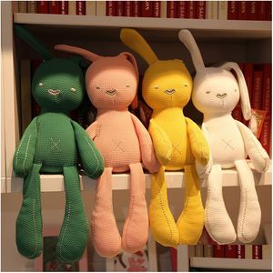 Cute Cartoon Pacifying Rabbit Doll Born And P Toy Manufacturer Wholesale Drop Delivery Dh67S