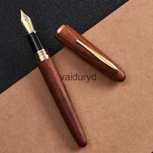 Fountain Pens Gift Hongdian 660 Natural Wood Pen EF/F 0.4/0.5mm Nibs Handmade Jupiter Lucky Star Beautiful Business Office Writing Giftsvaiduryd