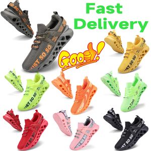 Runnning Casual Shoes Sneakers Federer Deisgner Workout and Cross Black White Rust Breathable Sports Trainers Lace-up Jogging Training 97