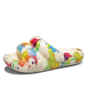 GAI GAI Summer's Style Slipper Heat Transfer Printing Outward Wearing Fashion Slippers Men's Sandals 240115
