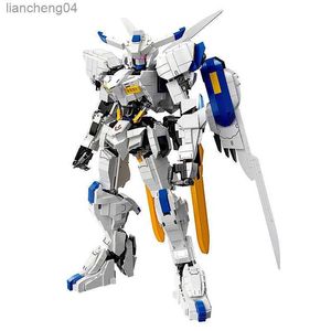 Action Toy Figures Vuxenblock Mecha Serie 58032 1611pcs Ny byggsten Bael Sjätte form Model Assembly Robot Toy for Boys Presents