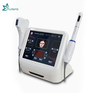 2024 Neues 2-in-1-HIFU-Gerät mit hochintensivem, fokussiertem Ultraschall-Gesicht. Lift-Faltenentfernung mit 5/7-Kartusche zur Vaginalstraffung im Gesicht und Körper
