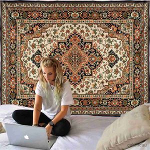 Tapisserier ndian mandala tapestry vägg hängande sandstrand kast matta filt madrass psykedelisk bohemisk yoga sjal matta mandala tapestry