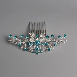 Hair Clips Bride Wedding Comb For Women Girls Bridesmaid Accessories Bridal Hairpiece Decorative Jewelry Side