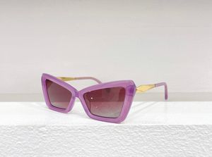 Schmetterlings-Sonnenbrille, lila Rahmen, Damen-Katzenauge, übergroße Sonnenbrille, Sonnenbrille, Sonnenbrille, Gafas de Sol, UV400, Brille mit Box