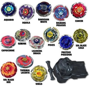 B-X TOUPIE BURST BEYBLADE Spinning Top L-DRAGO GOLD 4D TOP METAL FUSION FIGHT MASTER LAUNCHER BB28 BB70 BB69 BB80 240116