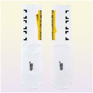 Men039s Socks designer Off Fashion Mens Streetwear Women Men High Quality Cotton Allmatch ArrowXXX Printing Breathable Black W6697115