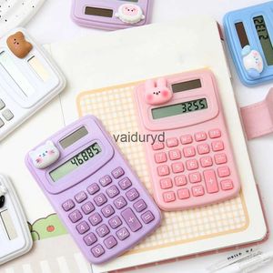 Calculadoras dos desenhos animados bonito calculadora moda mini portátil pequena calculadora computador de escritório portátil para estudantes da escola primáriavaiduryd