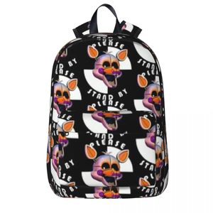 Bags FNaF Lolbit Backpacks Boys Girls Bookbag Children School Bag Cartoon Kids Rucksack Laptop Rucksack Shoulder Bag Large Capacity