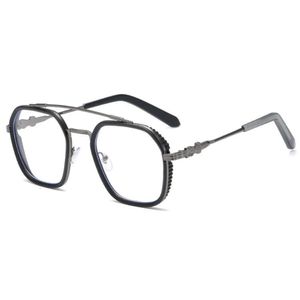 2024 Luxury Designer CH Sunglasses for Women Chromes Glassesフレームメンズ大フラットマン眼鏡ハート眼鏡フレームレディースユニセックス高品質アイウェアa92i