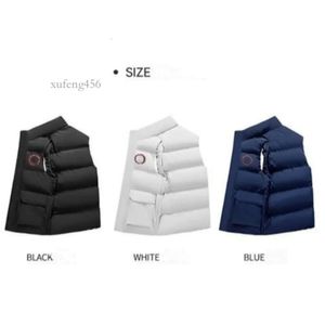 Mens Vests Coats 디자이너 패션 캐주얼 캐나다 거위 WAISTCOAT 깃털 재료 느슨한 겨울 자켓 남성과 여성 야외 코트 큰 크기 M-5XL