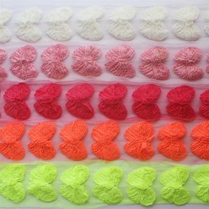 Accessori per capelli 100 pz/lotto 9 cm Unico Chiffon Farfalla Per Il Bambino Nato Fasce Per Bambini Vestiti Per Cucire Principessa Ragazze Archi