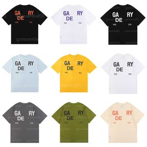 TシャツメンズデザイナーTシャツギャリーTシャツ男性用Tshirt Luxury T Shirt Gallerise Dept Shirt Letter短袖Depts Man Tee Hip Hop Trend Women Women Tシャツ