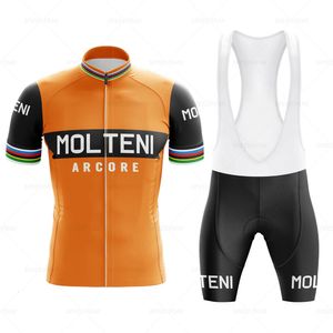 Maglia da ciclismo Bicicletta da uomo traspirante manica corta estiva gialla Vendita diretta in fabbrica Set abbigliamento uomo ciclismo Maillot 240116