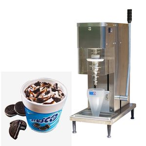 Snacks ekipmanları dondurulmuş yoğurt gerçek meyveler dondurma blender üreticisi mikser makinesi