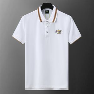 # 1 Мужская рубашка-поло Дизайнерская мужская модная футболка с лошадьми Повседневная мужская рубашка-поло для гольфа Летняя рубашка с вышивкой High Street Trend Футболка Азиатский размер M-XXXL 0018