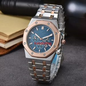 Des Watch Quartz Designer A P Watches rostfritt stål Business armbandsur män mode armband montre de luxe armele presentklockor hög kvalitet