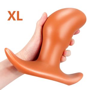 Enorme plugue anal silicone vibrador brinquedos sexuais para homens grandes expansores de bunda vaginal estimulador de expansão anal produtos gays 240115