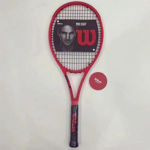 All-Carbon Tennis Racket RF97 Federer Pure Black Racket Pure White Raket Adult College Professional Raket Novice Training 240116