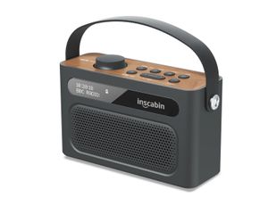 Радио Inscabin M60ii Dab Radio Портативная беспроводная колонка с Bluetooth, FM/красивый дизайн/перезаряжаемая батарея/tf/usb