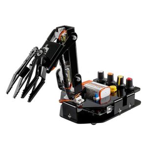 CC Sunfounder Robotic Arm Edge Kit kompatibel med Arduino R3 - En robotarm för att lära sig STEM Education101 Pieces 240116