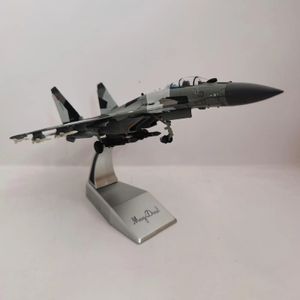 1/100 ryska SU-35 Fighter Diecast Aircraft With Stand Metal Plane Model for Dispaly SHOW HILL DECORATION Collection Gift 240115