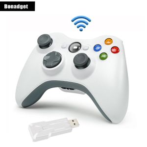 Para Xbox 360/PC Gamepad 2,4G controlador de juego inalámbrico mando a distancia para juegos 3D Rocker juego mango herramientas piezas 240115